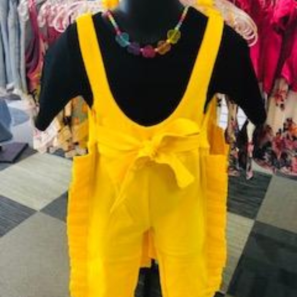 yellow onesie